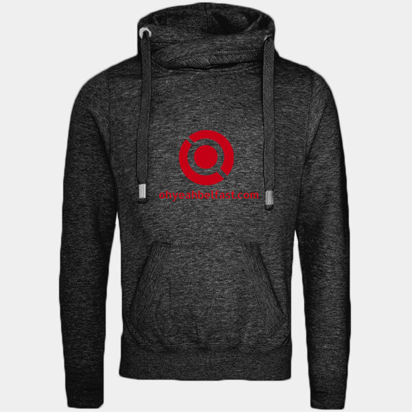 Cross Neck Hoodie   Thumbnail